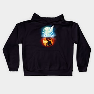 Angel Devil Cat Kids Hoodie